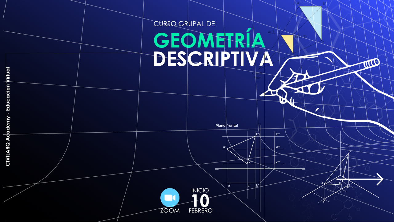 Geometría Descriptiva – Clase Grupal Virtual (MARZO 2025)